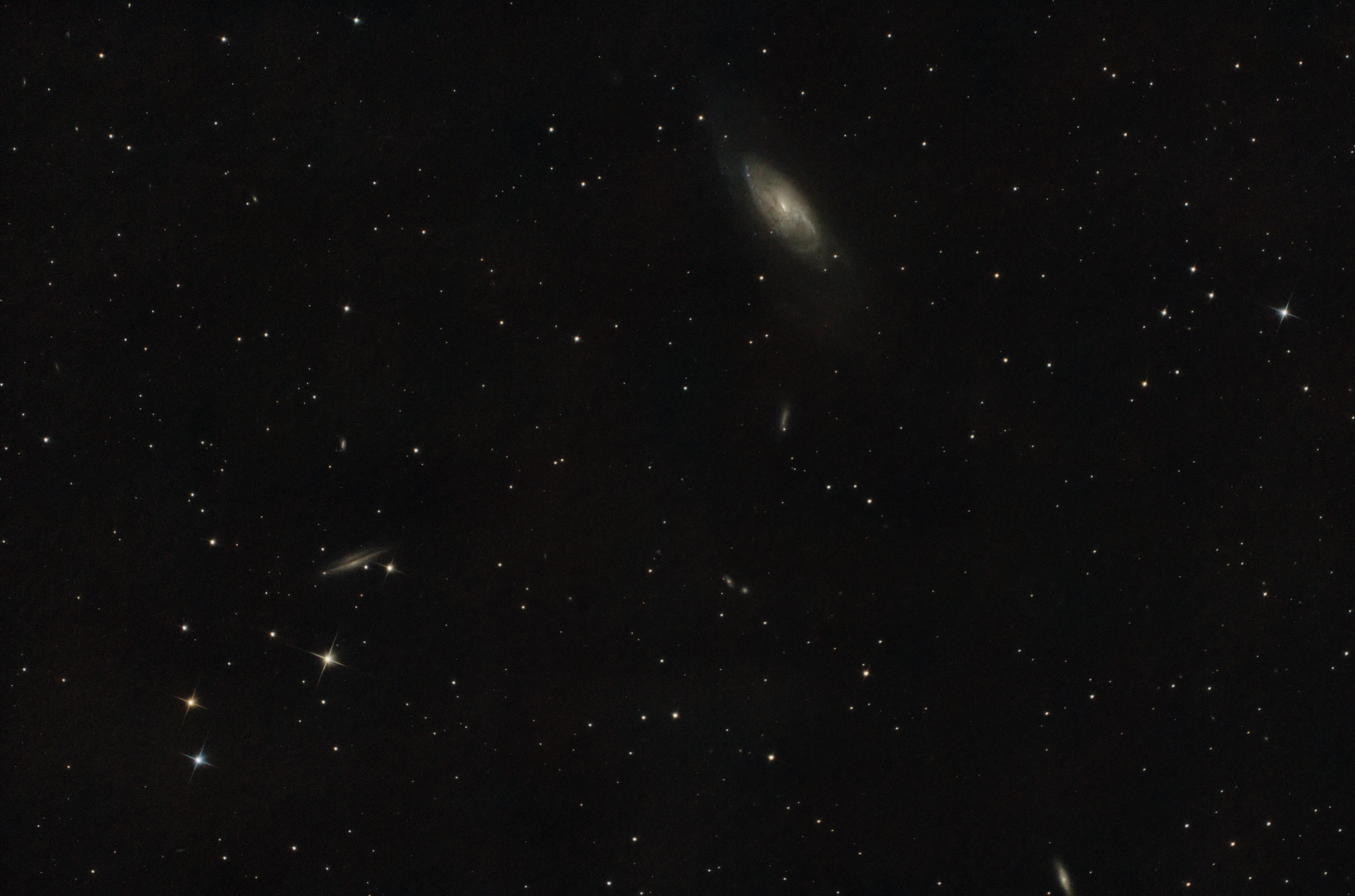 Messier 106 (NGC 4258) Spiral Galaxy
